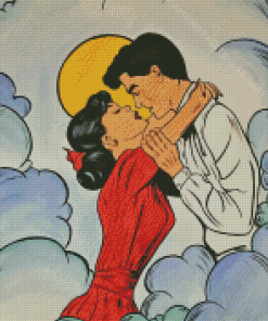 Pop Art Couple Diamond Painting