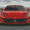 Red Ferrari F176 Diamond Painting