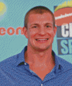 Rob Gronkowski Diamond Painting