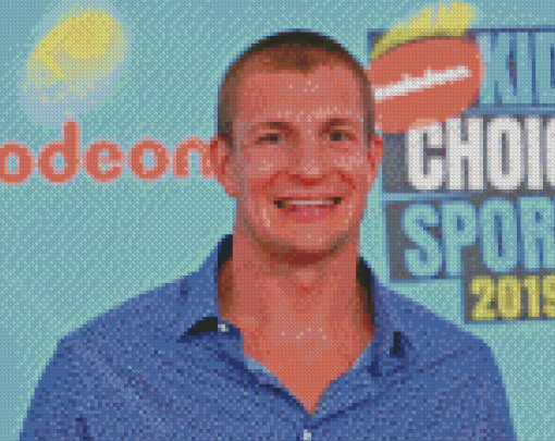 Rob Gronkowski Diamond Painting