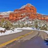 Snowy Arizona Diamond Painting