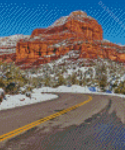 Snowy Arizona Diamond Painting