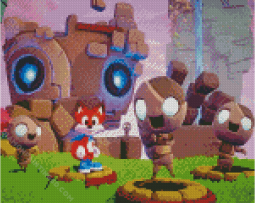 Super Luckys Tale Diamond Painting