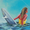 Surfer Girl Diamond Painting