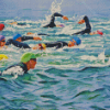 Swimming In Sea Diamond Painting