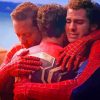 Three Spidermen Hugging Diamond Painting