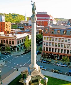 Troy City Square Diamond Painting