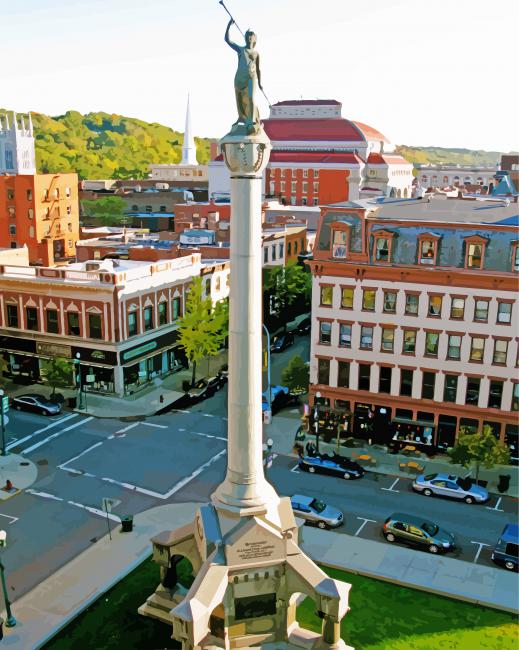 Troy City Square Diamond Painting