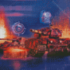 World Of Tanks Diamond Painting