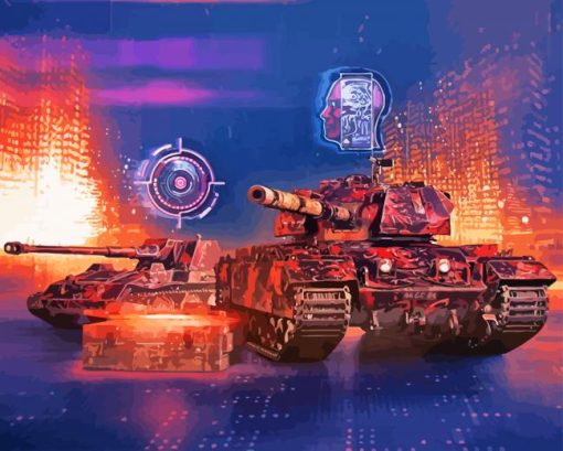 World Of Tanks Diamond Painting