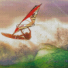 Wind Surfer Diamond Painting