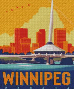 Winnipeg Poster Diamond Painting