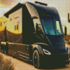 Black Motorhome Diamond Painting