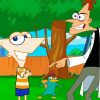 Phineas And Ferb Diamond Painting