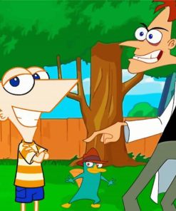 Phineas And Ferb Diamond Painting