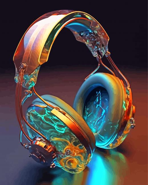 Headphones Diamond Painting