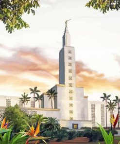 Los Angeles Temple Diamond Painting