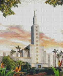 Los Angeles Temple Diamond Painting