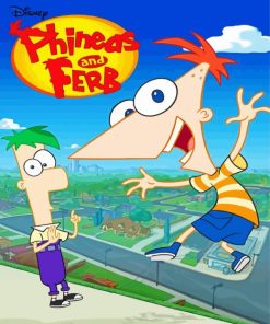 Phineas And Ferb Disney Diamond Painting