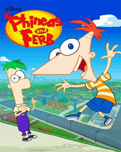 Phineas And Ferb Disney Diamond Painting