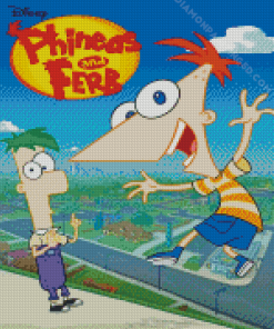 Phineas And Ferb Disney Diamond Painting