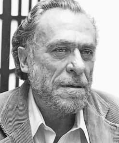 Poet Charles Bukowski Diamond Painting