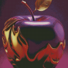 Purple Golden Apple Diamond Painting