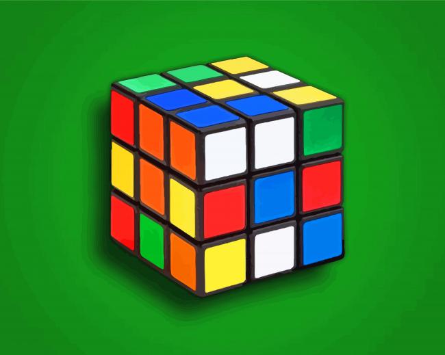 Rubiks Cube Diamond Painting