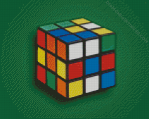 Rubiks Cube Diamond Painting