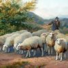 Sheep Farmer Diamond Painting