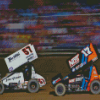 Sprint Racing Car Diamond Painting