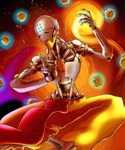 Zenyatta Hero Diamond Painting