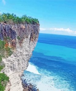 Bali Cliff Diamond Paintings