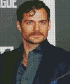 Henry Cavill Diamond Painting