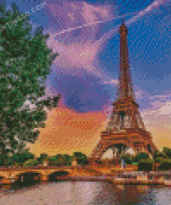 Seine River Banner Diamond Painting