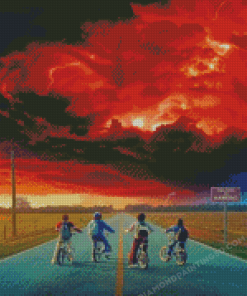 Stranger Things Diamond Painting