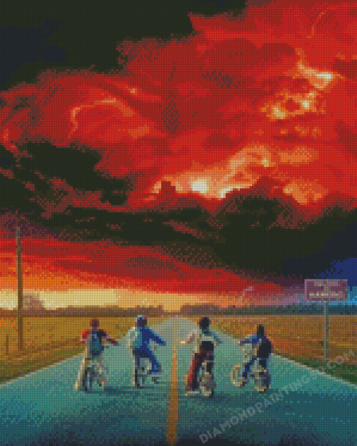 Stranger Things Diamond Painting