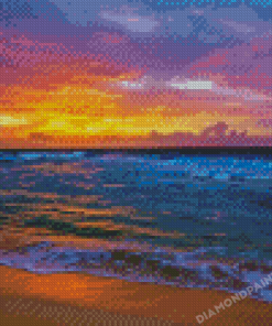 Beach Sunset diamond painting