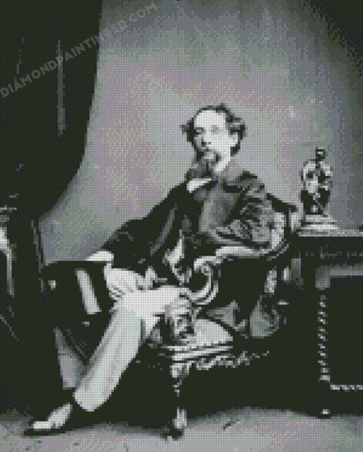 Charles Dickens Diamond Painting