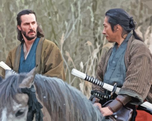 47 Ronin Kai And Oishi Yoshio Diamond Painting