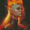 Cool Aelin Diamond Painting