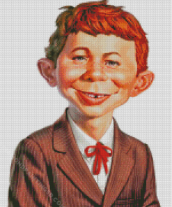 Alfred E Neuman Diamond Painting