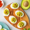 Avocado Deviled Eggs Diamond Painting