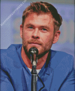 Chris Hemsworth Diamond Painting