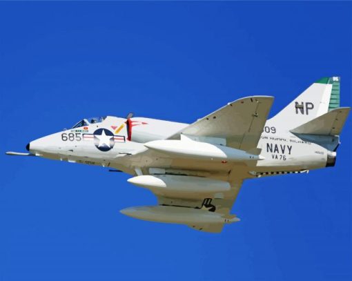 Douglas Skyhawk Diamond Painting