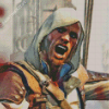 Edward Kenway Warrior Diamond Painting