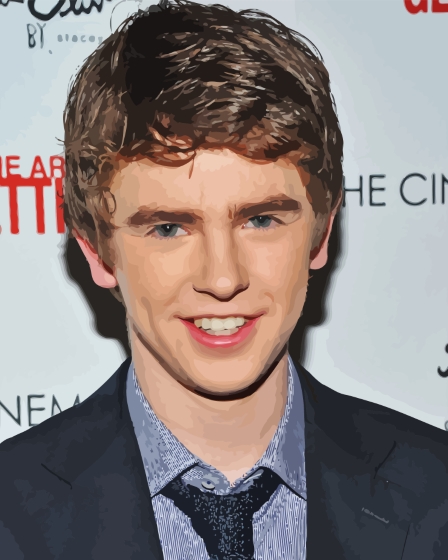 Freddie Highmore Diamond Painting