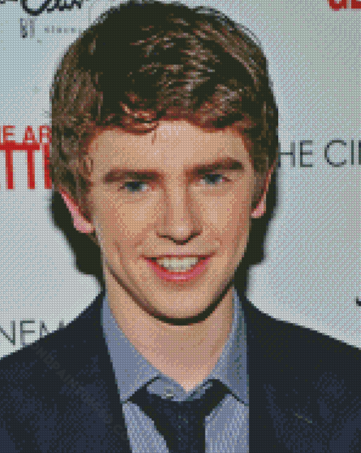 Freddie Highmore Diamond Painting