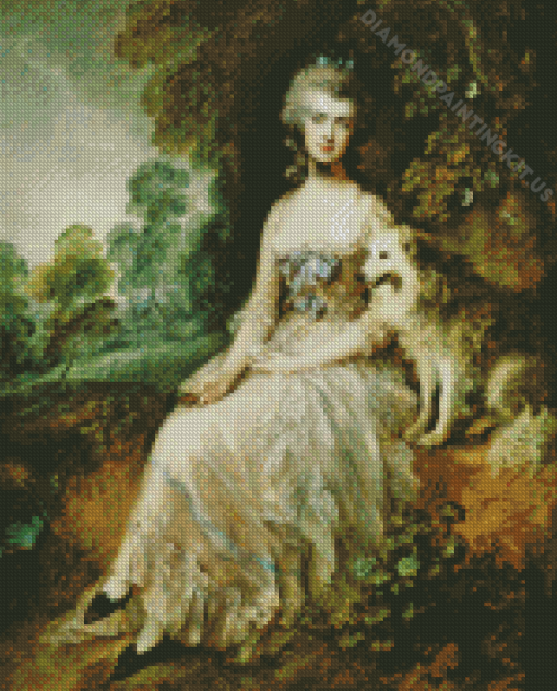 Mrs Mary Robinson Diamond Painting