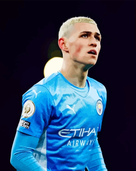 Phil Foden Diamond Painting